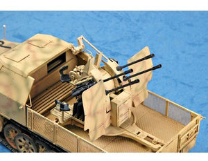 Trumpeter 01524 Allemand 2 cm Flakvierling 38 auf Selbstfahrlafette (1/35) – image 4