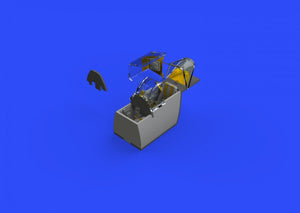 Cockpit Eduard 648330 pour Bf 109F avec siège de première génération, échelle 1/48 – Bild 3