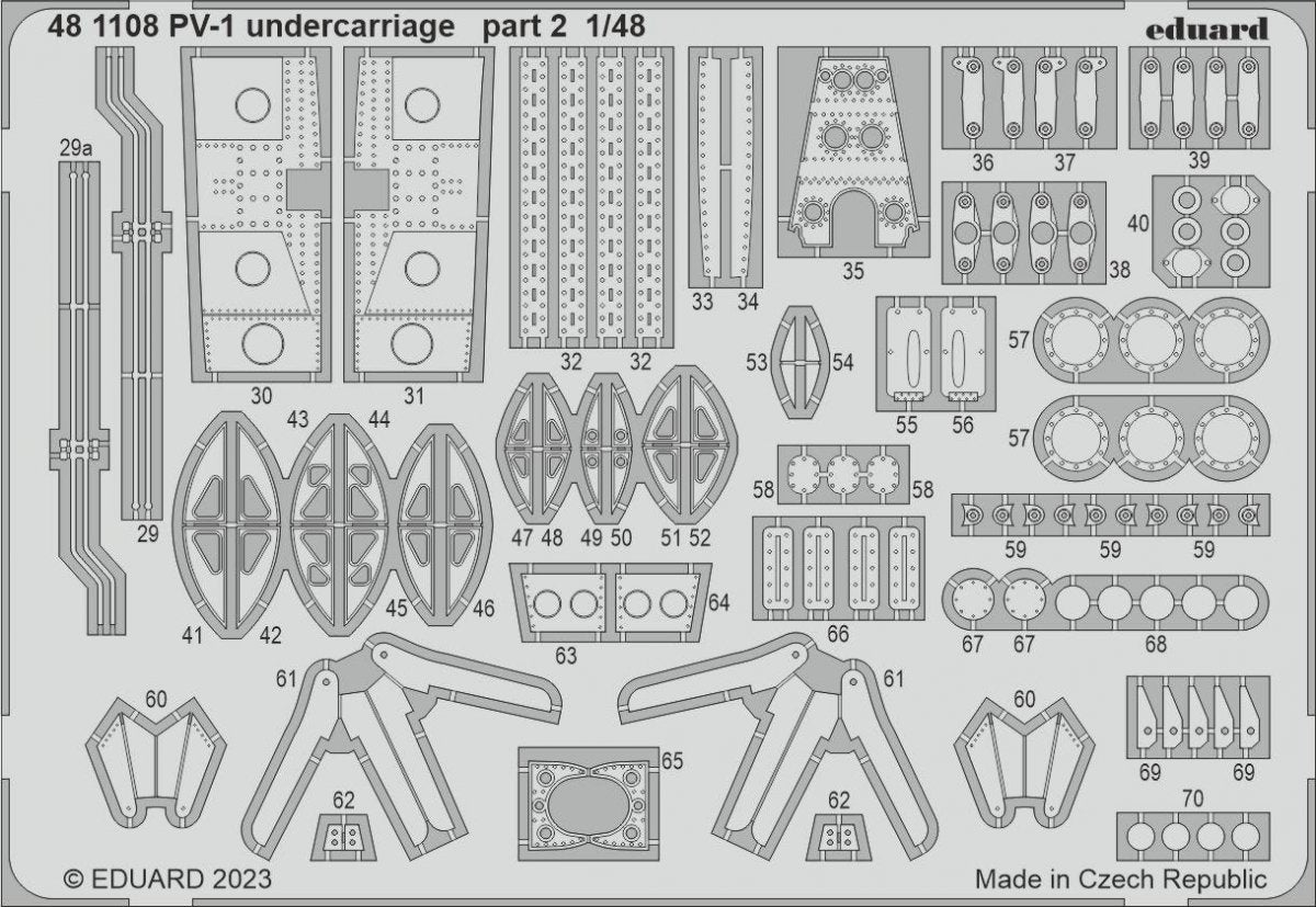 Eduard BIG49377 PV-1 PARTIE II ACADÉMIE 1/48 – immagine 6
