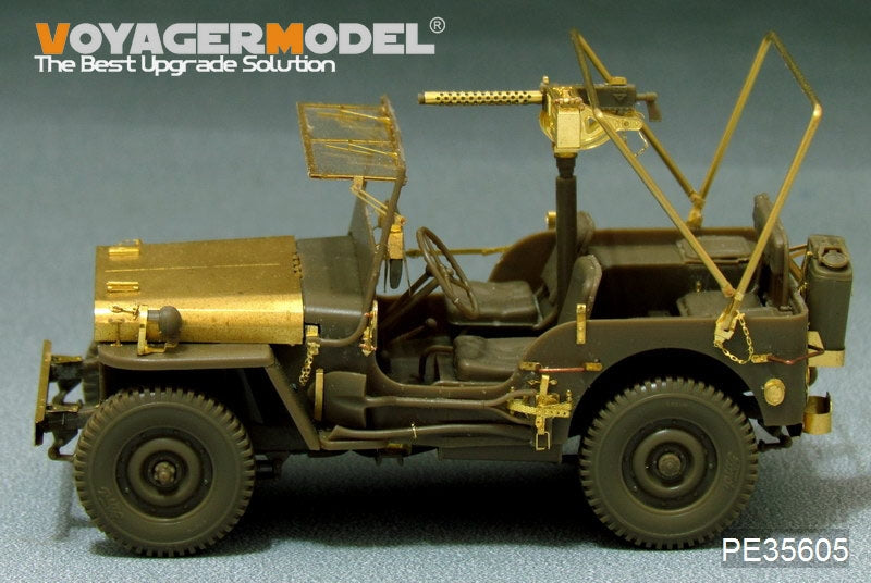 Maquette Voyager PE35605 Ford GPW américaine de la Seconde Guerre mondiale, 1/4 tonne, modèle 1942, pour Bronco 35107, échelle 1/35 – image 4