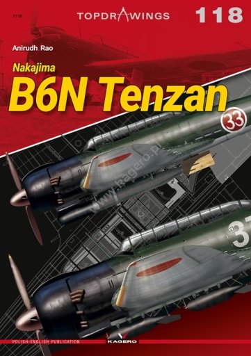 Kagero 7118 Nakajima B6N Tenzan FR/PL