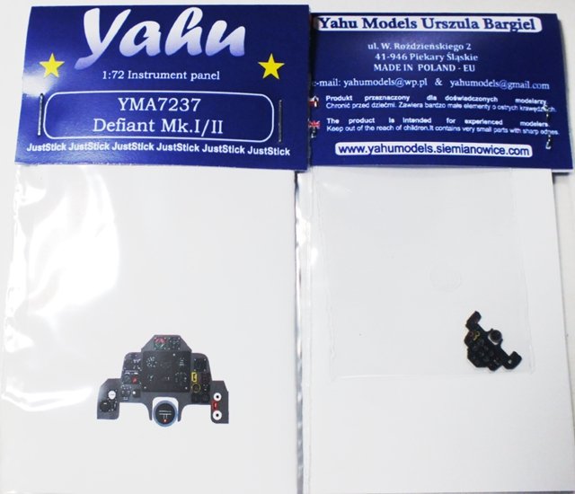 Yahu YMA7237 Defiant Mk.I (Airfix) 1/72