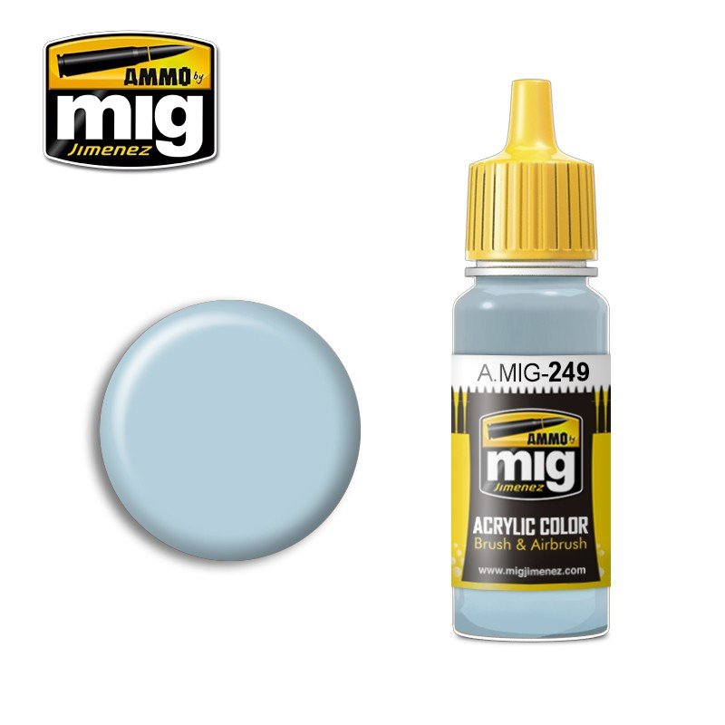 Munitions Mig Jimenez 0249 BLEU CLAIR 17 ml