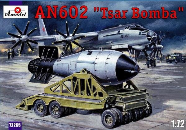 Maquette A-Model 72265 AN602 (RDS220) « Tsar Bomba » 1/72