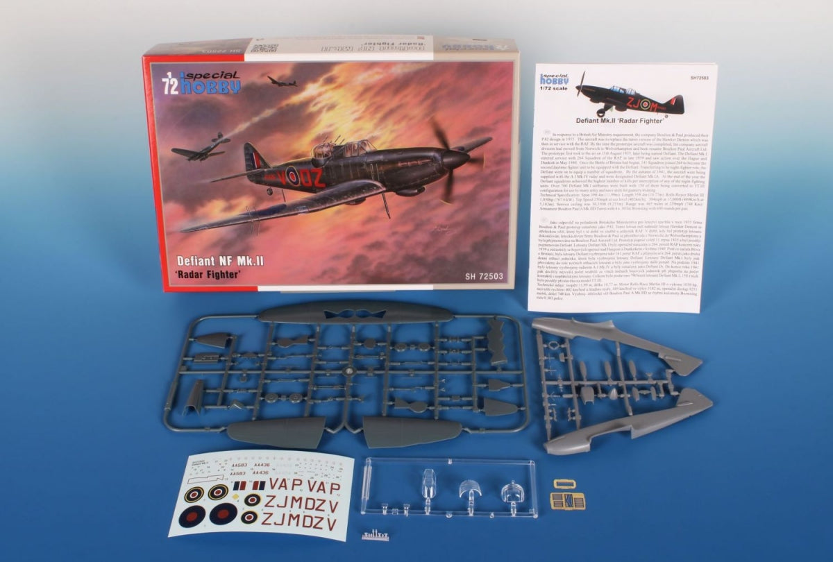 Special Hobby 72503 Defiant NF Mk.II « Chasseur radar » 1/72 – Bild 2