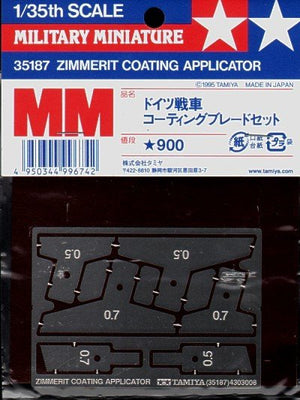 Applicateur de revêtement Zimmerit Tamiya 35187 (1/35)