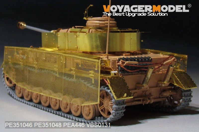 Maquette Voyager PE351046, char allemand Pz.Kpfw.IV Ausf.J (production tardive), Seconde Guerre mondiale, base pour RFM 5033, échelle 1/35 – image 18