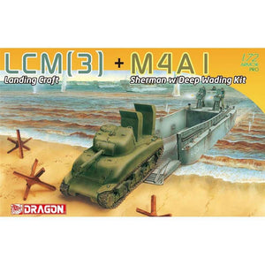Dragon 7516 LCM(3) + M4A1 Sherman avec kit de passage en gué profond 1/72