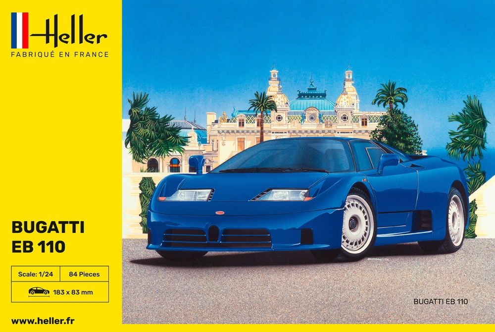 Heller 80738 BUGATTI EB110 1/24