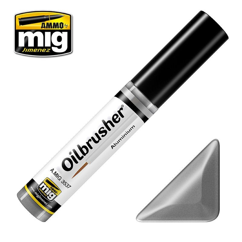 MUNITIONS de Mig Jimenez 3537 OILBRUSHER ALUMINIUM
