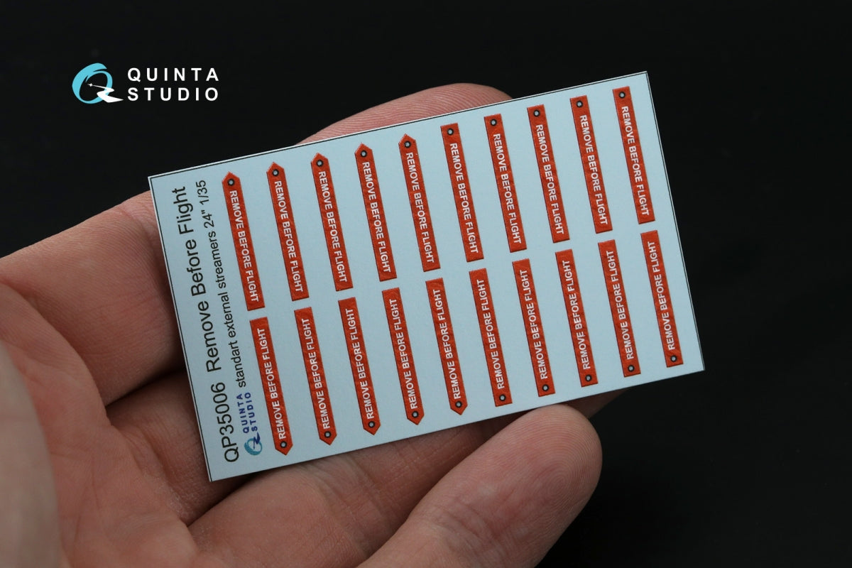 Quinta Studio QP35006 Retirer avant le vol streamer externe standard 24, 20 pièces 1/35  – image 3