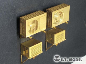 E.T. Model EA35-122 Civilian air conditioner external unit 1/35 – zdjęcie 2