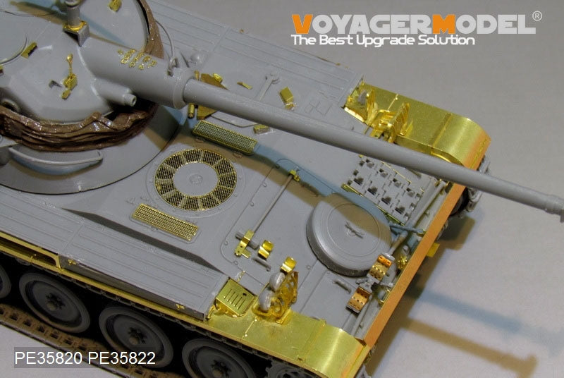 Garde-boues Voyager Model PE35822 pour char léger français moderne AMX-13/75, compatibles avec les maquettes TAKOM 2036 et 2038 au 1/35  – immagine 3