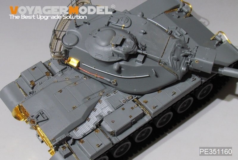 Kit de mise à niveau Voyager Model PE351160 pour char de combat principal américain moderne M60A1 (pour TAKOM 2132) 1/35 – imagen 2