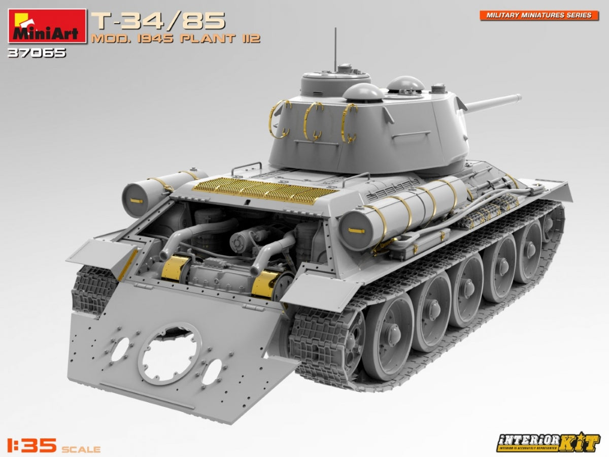 MiniArt 37065 T-34/85 MOD. 1945. USINE 112. KIT INTÉRIEUR 1/35 – image 7