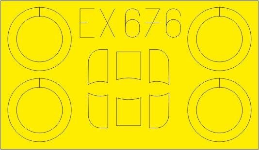 Eduard EX676 Ar 68E RODEN 1/48