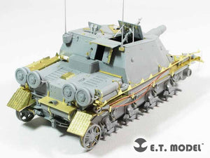 Garde-boue « Brummbar » pour Stu.Pz.IV allemand de la Seconde Guerre mondiale (production intermédiaire) (modèle ET EA35-108) pour maquette DRAGON Smart au 1/35 – Bild 3