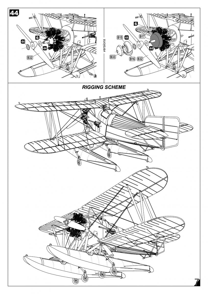 Armory Models 48004 Fairey Flycatcher, chasseur hydravion britannique FAA de l&amp;#39;entre-deux-guerres, version tardive (métal) 1/48 – image 9