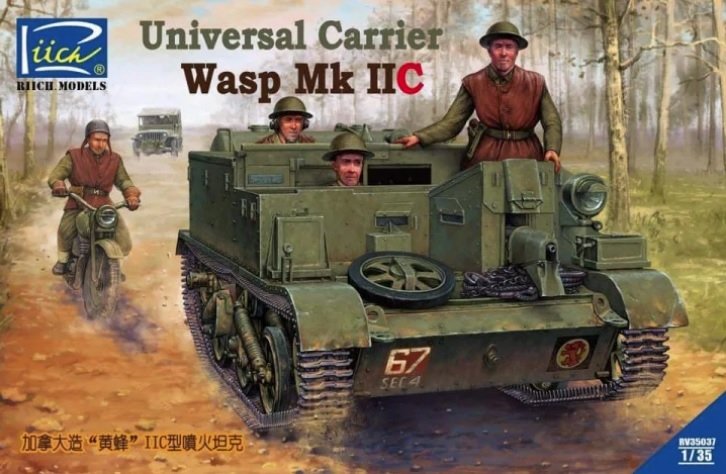 Maquette Rich Models RV35037 Universal Carrier Wasp Mk IIC 1/35