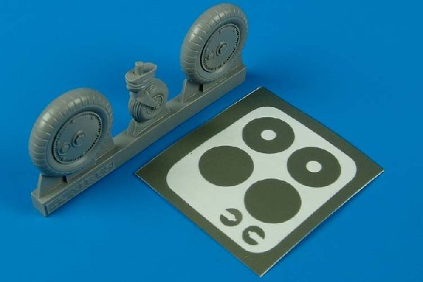 Roues Aires 2029 Bf 109 + masque de peinture 1/32 Hasegawa