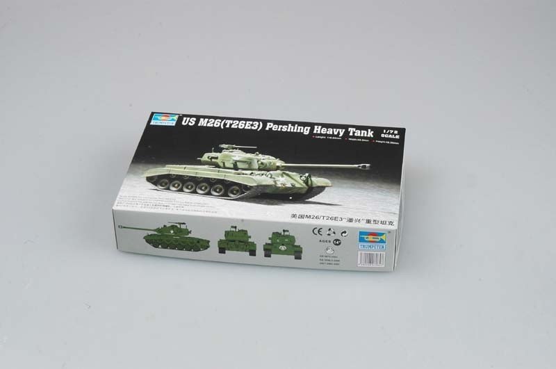 Trumpeter 07264 US M26(T26E3) Pershing Heavy Tank (1/72)  – imagen 2