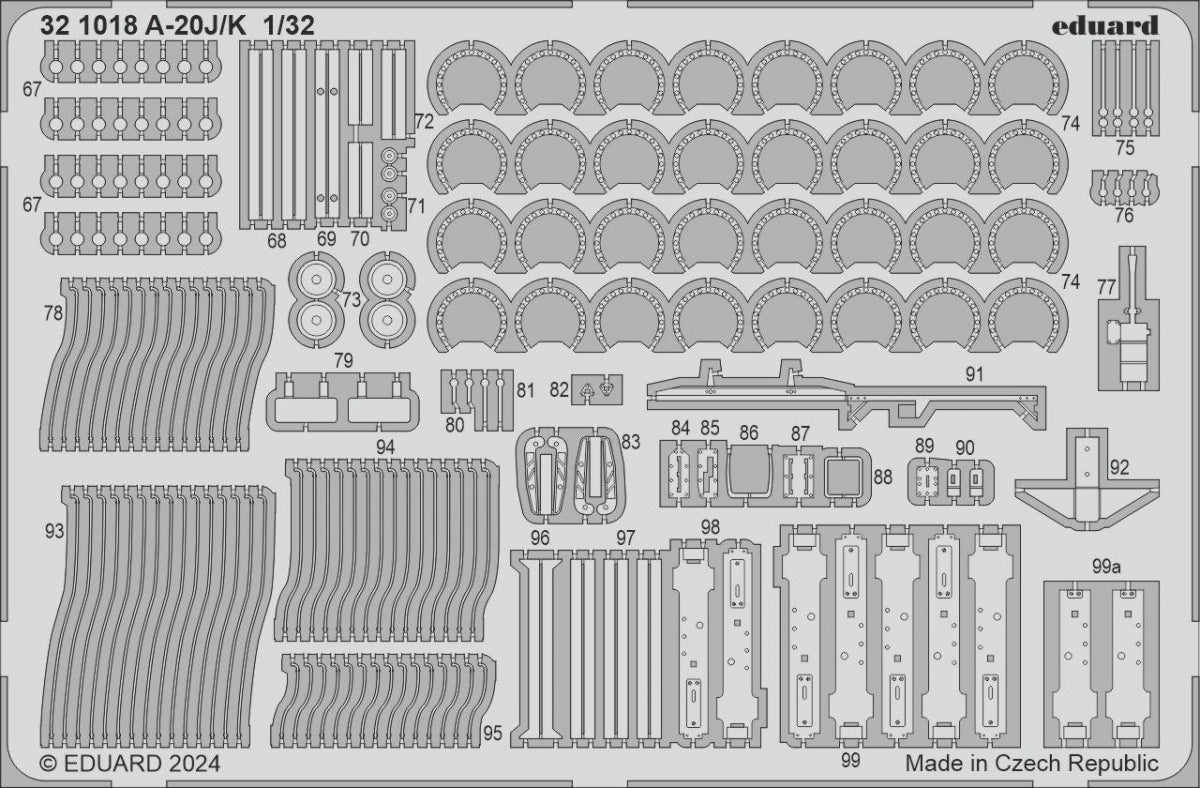 Eduard 321018 A-20J/ K HONG KONG MODELS 1/32 – image 2