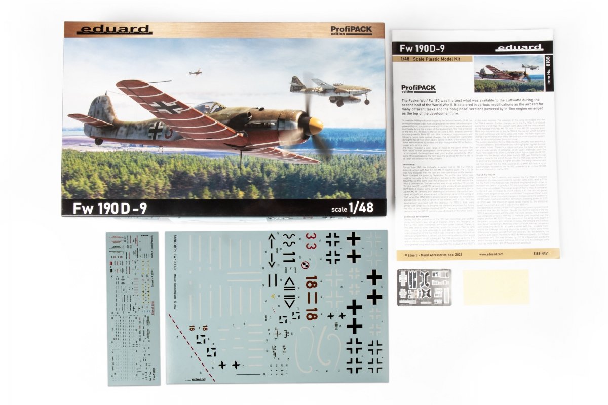 Eduard 8188 Fw 190D-9 ProfiPACK édition 1/48 – immagine 3