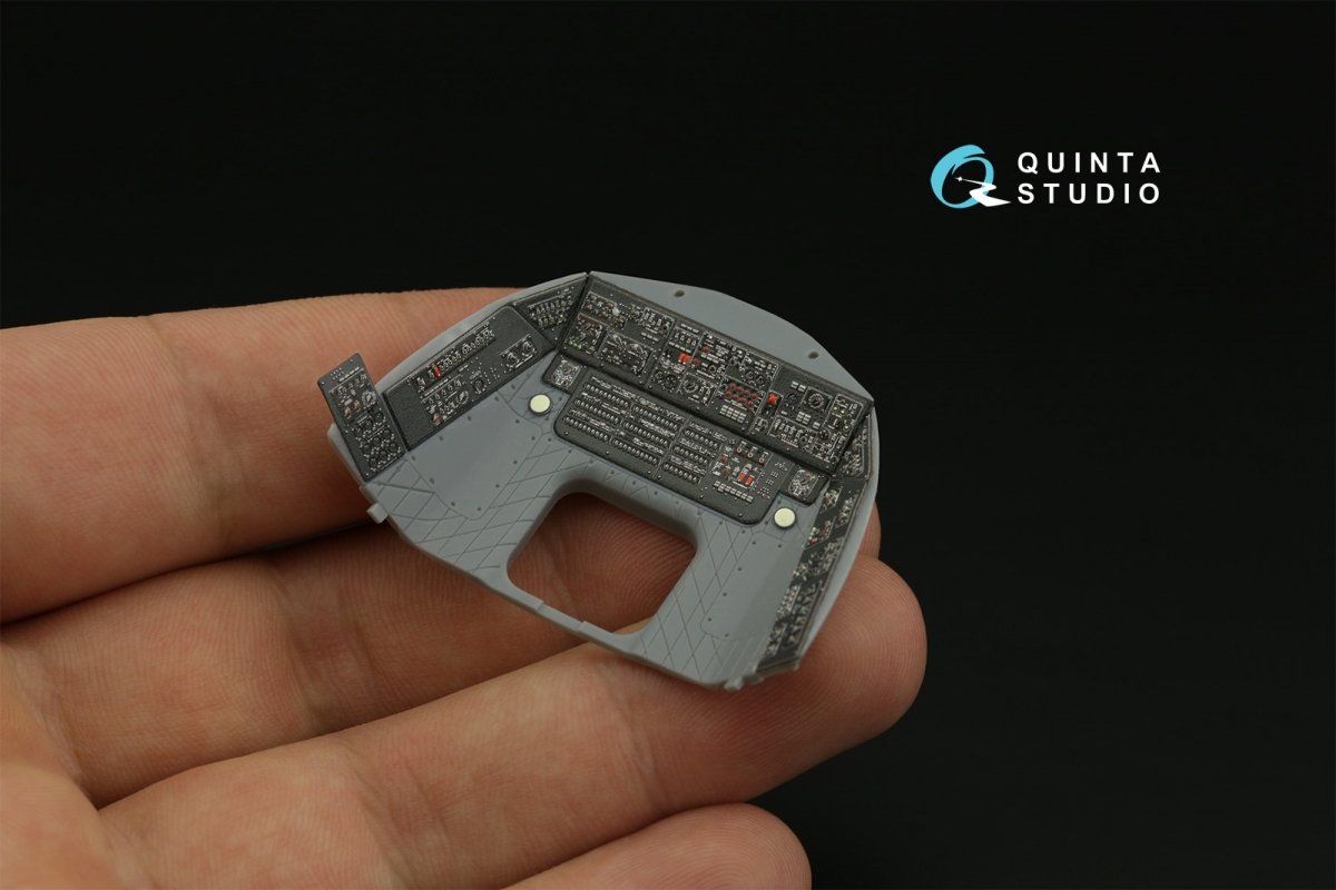 Intérieur imprimé en 3D et coloré sur papier décalcomanie Quinta Studio QDS-48383 Mi-17 (Trumpeter) (Petite version) 1/48 – image 10