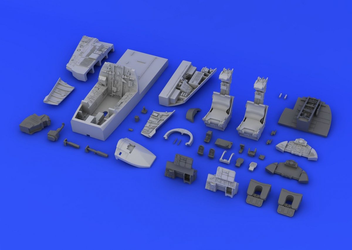 Cockpit Eduard 648228 F-4J 1/48 (ACADÉMIE) – image 4