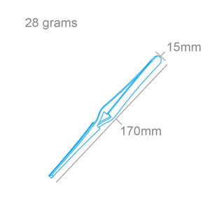 Pince à épiler à bout droit et à action inversée Modelcraft PTW1126 (160 mm) – Bild 2