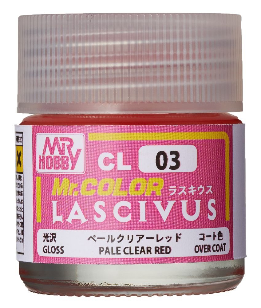 Mr.Color CL03 Lascivus 10ml - Rouge clair pâle