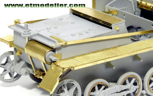 Garde-boue ET Model EA35-001 pour char allemand Pz.Kpfw.I Ausf.B de la Seconde Guerre mondiale, compatible avec la maquette DRAGON au 1/35 – image 2