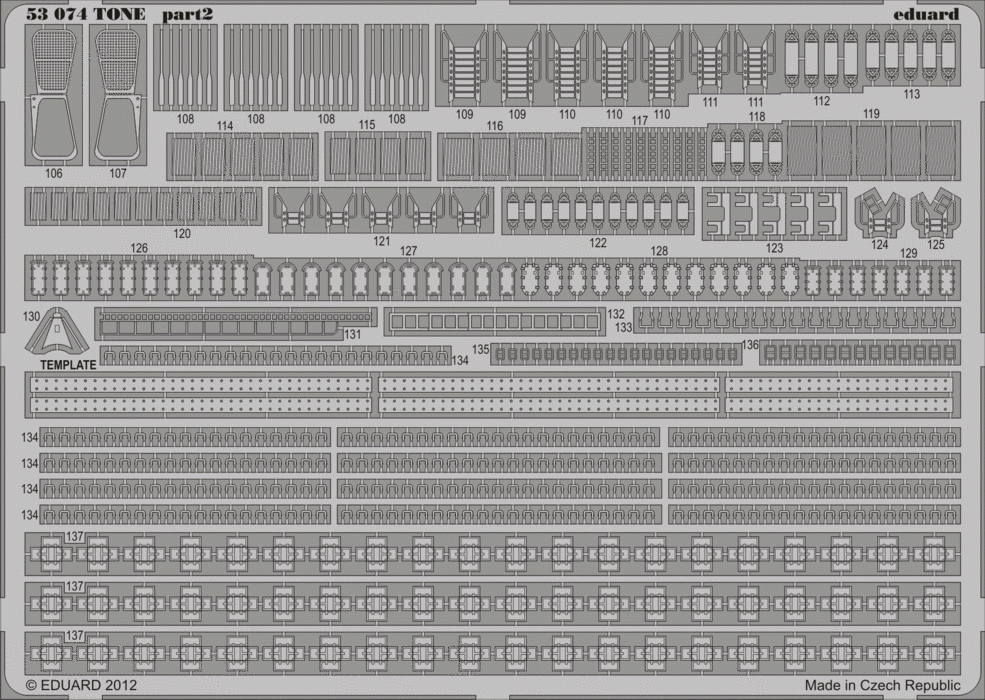Eduard 53074 TONE 1/350 Tamiya – image 2