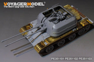 Maquette Voyager PE351101 ZSU-57-2 SPAAG soviétique, kit de base (pour TRUMPETER 05559), échelle 1/35 – image 3