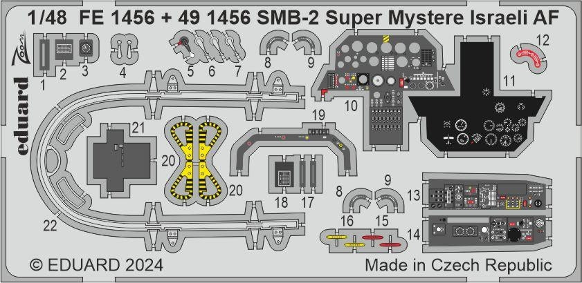 Eduard FE1456 SMB-2 Super Mystère Israélien AF SPECIAL HOBBY 1/48