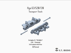 ET Model P35-006 Camion de transport allemand TIGER I de la Seconde Guerre mondiale (Impression 3D) 1/35