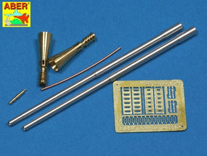 Aber 35L-100 Coffret de canons Rheinmetall Geraet 58 de 5,5 cm pour E-50 Flakpanzer allemand (1/35)