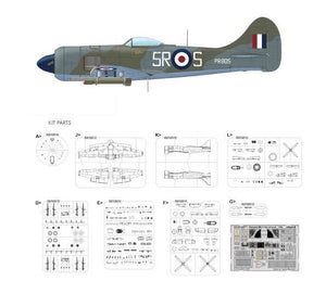 Eduard 82125 Tempest Mk.II version tardive, édition Profipack 1/48 – image 3