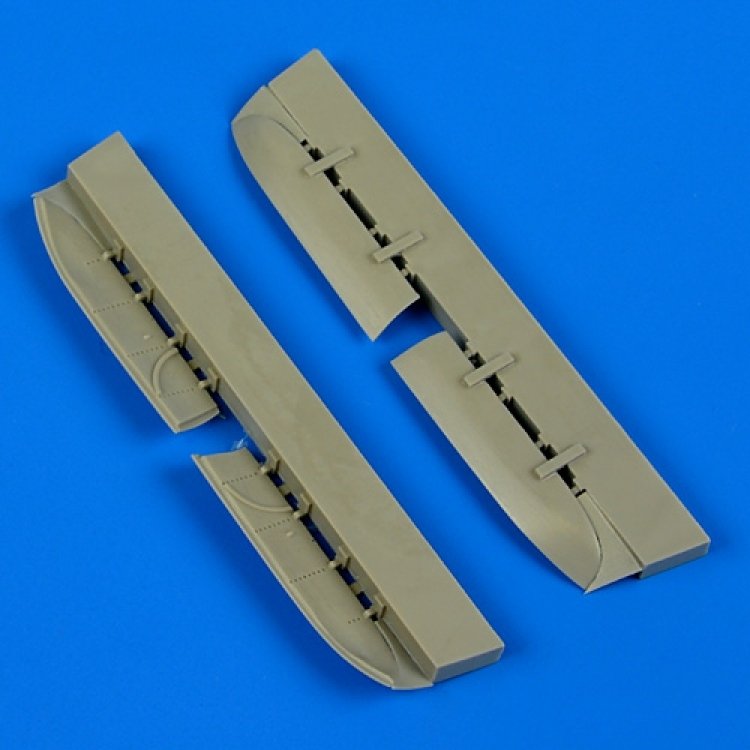 Quickboost QB72433 Carénages de train d&amp;#39;atterrissage pour Bf 110, échelle 1/72, Eduard