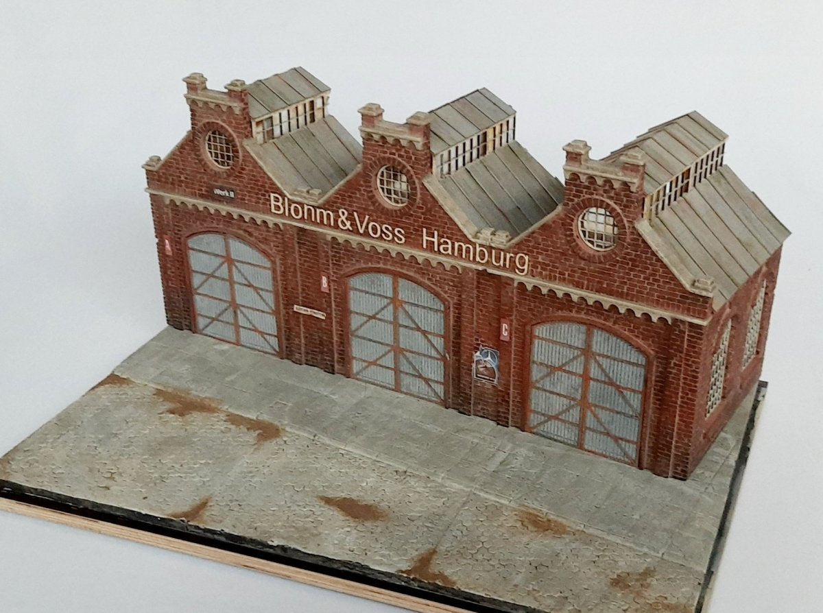 RT-Diorama 35285 Socle de diorama : « Hangars industriels » 1/35 – image 16