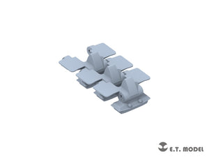 Maillons de chenilles et barbotins ET Model P35-406 pour Sd.kfz.251/Sd.kfz.11 allemands de la Seconde Guerre mondiale, impression 3D, échelle 1/35  – image 5