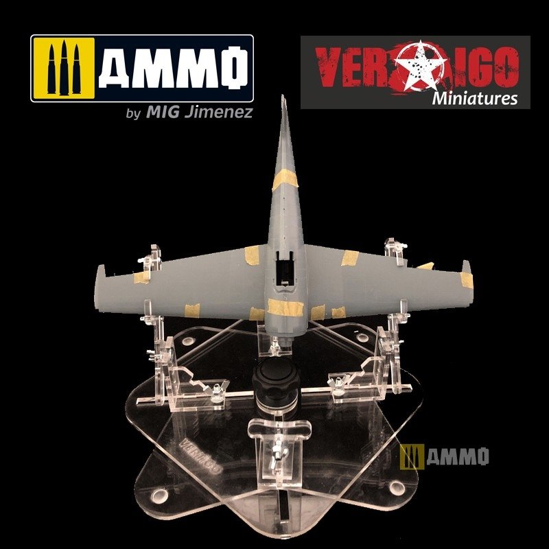 Aérographe Vertigo VMP025 II, avec base rotative  – image 5
