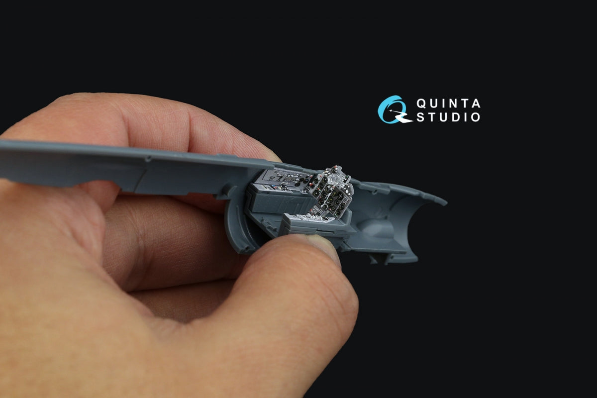 Quinta Studio QD72109 MiG-21PFM Panneaux gris Intérieur imprimé en 3D et coloré sur papier décalcomanie (Eduard) 1/72 – image 11