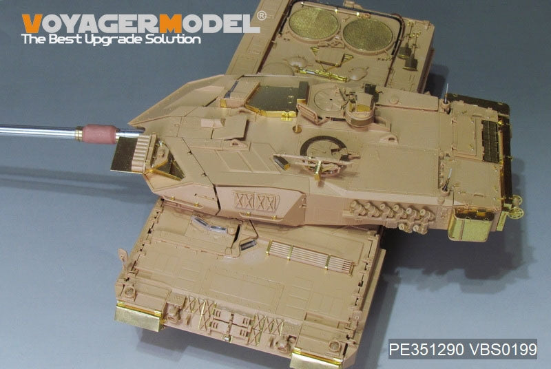 Maquette Voyager PE351290 Char de combat principal allemand moderne Leopard 2A7 pour RFM 5108, échelle 1/35 – image 3
