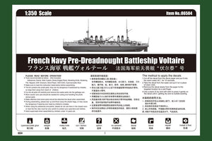 Hobby Boss 86504 Cuirassé Voltaire, pré-dreadnought de la Marine française, échelle 1/350 – image 2