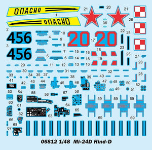 Trumpeter 05812 Mi-24D Hind-D 1/48 – imagen 3