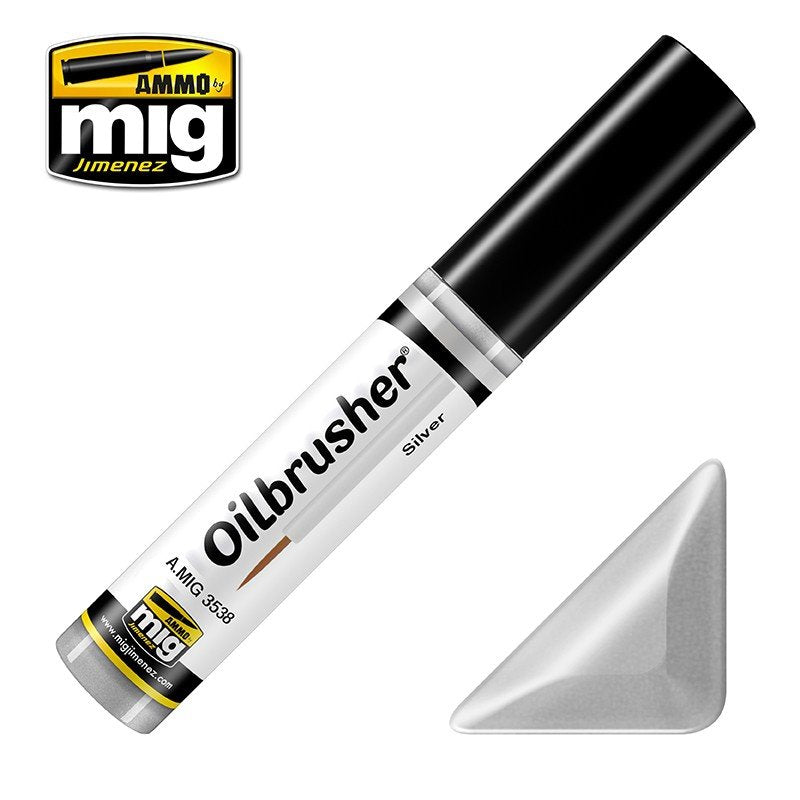 MUNITIONS de Mig Jimenez 3538 OILBRUSHER SILVER
