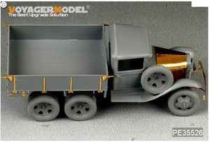 Voyager modèle PE35526 WWII soviétique GAZ-AAA Mod.1940 camion cargo pour MINIART 35136 1/35 – immagine 3