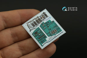 Quinta Studio QD48417 F-15C Baie électronique Intérieur coloré imprimé en 3D sur papier décalcomanie (Academy) 1/48 – image 2