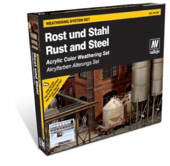 Coffret Vallejo 70150 Rouille et Acier
